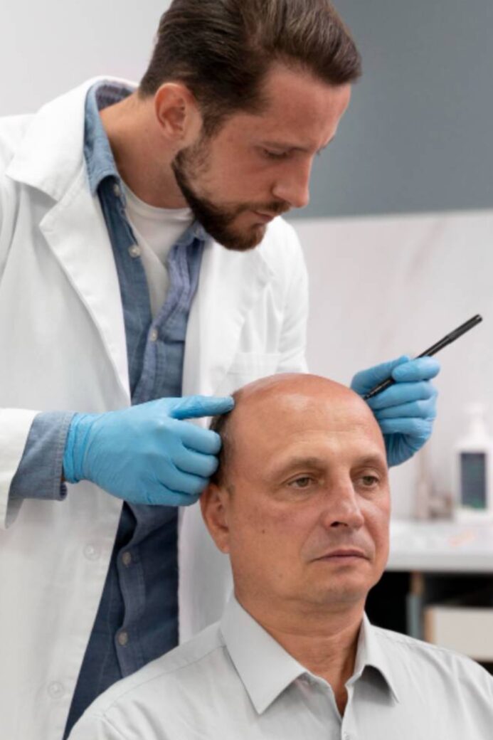 Hair Transplant Consultation (FUE) in Dehradun at SKIHT clinic